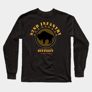 92nd Infantry Division - Buffalo Soldiers Long Sleeve T-Shirt